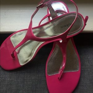 Pink sandals